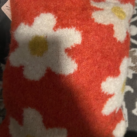 NWT Free People Flower Power Scarf & Tote - Picture 2 of 3